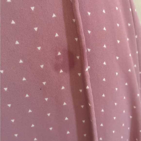 Lulus Elegant Dusty Rose Wrap Midi Dress Size XS - Picture 8 of 11